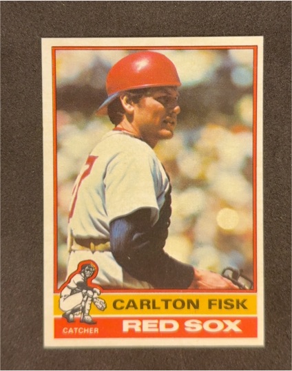 1976 Topps #365 Carlton Fisk — front