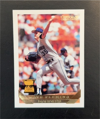 1993 Topps Gold #45 Dave Fleming — front