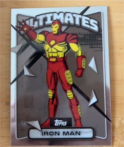 2025 Topps Finest X-Men '97 Ultimates #57 Iron Man — front