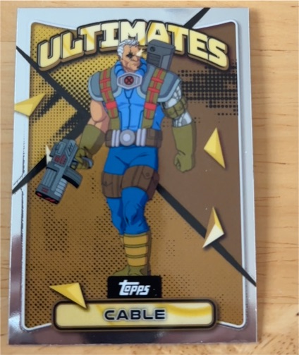 2025 Topps Finest X-Men '97 Ultimates #80 Cable — front