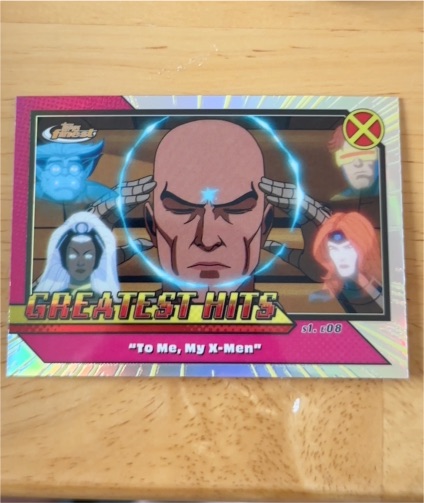 2025 Topps Finest X-Men '97 Greatest Hits #GH-16 To Me, My X-Men — front