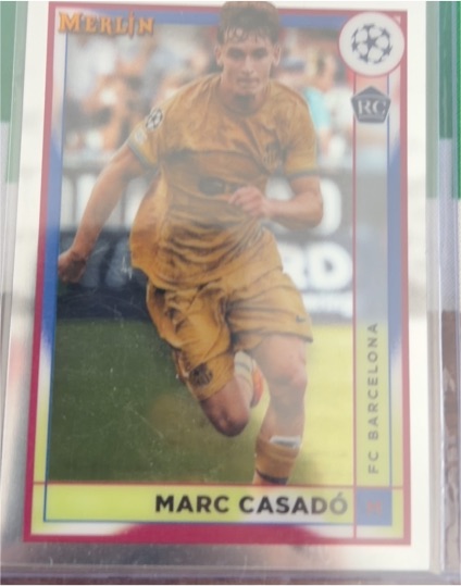 2022-23 Topps Merlin UEFA Club Competitions #50 Marc Casadó — front