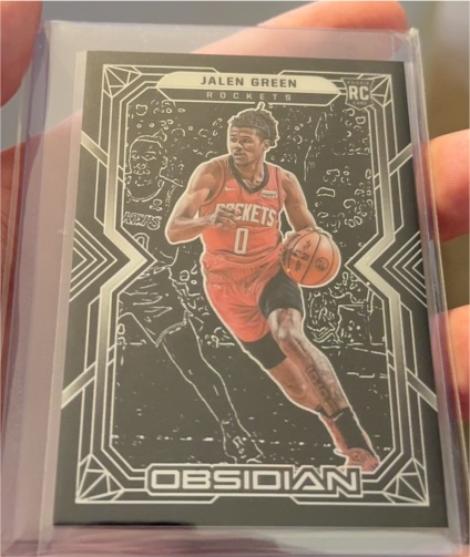 2021-22 Panini Obsidian #152 Jalen Green — front