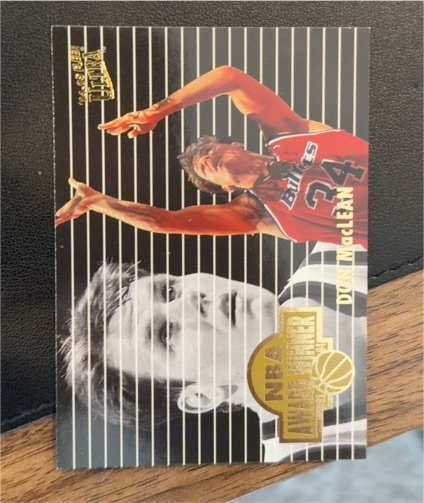 1994-95 Fleer Ultra #2 Don MacLean NBA Award Winner — front