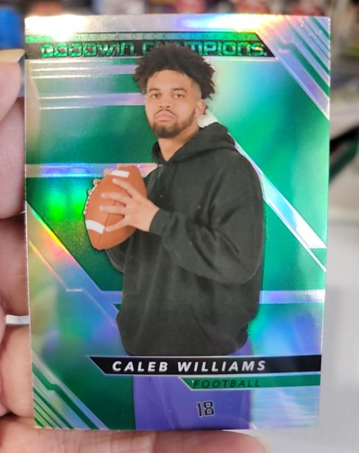 2022 Upper Deck Goodwin Champions #P28 Caleb Williams — front