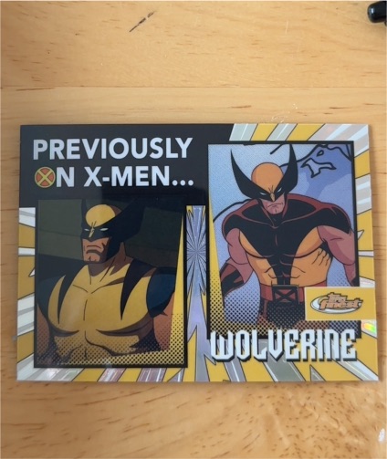 2025 Topps Finest X-Men '97 #PO-3 Wolverine Previously On X-Men — front
