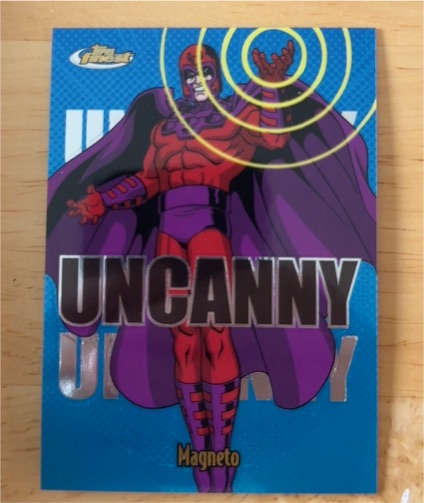 2025 Topps Finest X-Men '97 #98 Magneto Uncanny Short Print — front