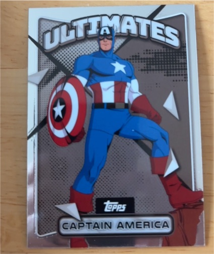2025 Topps Finest X-Men '97 Ultimates #55 Captain America — front
