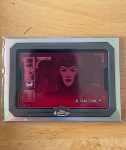 2025 Topps Finest X-Men 97 Sentinel Scan #SS-9 Jean Grey — front
