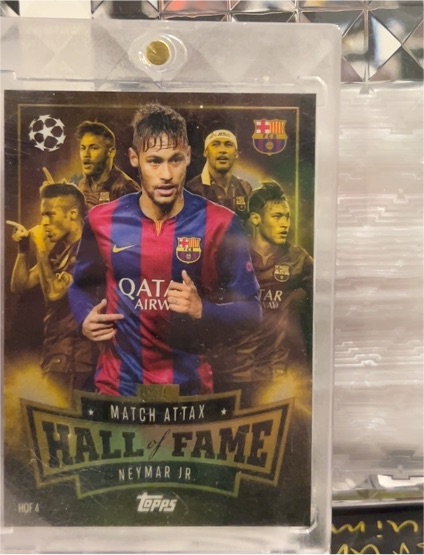 2024-25 Topps Match Attax Hall of Fame #HOF4 Neymar Jr — front