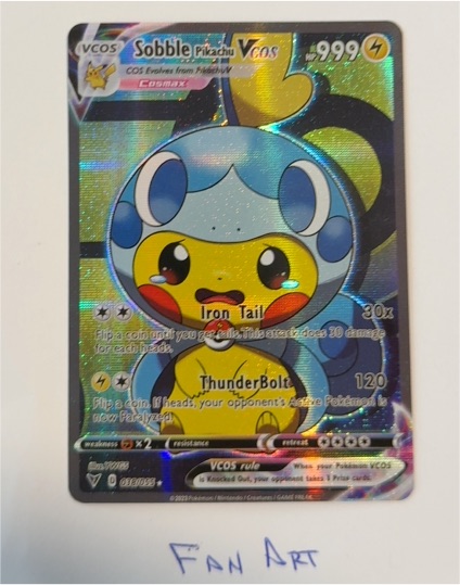 2023 VCOS #038 Sobble Pikachu — front