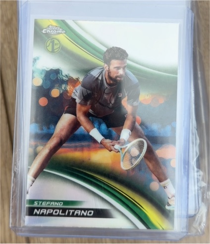 2025 Topps Chrome #186 Stefano Napolitano — front