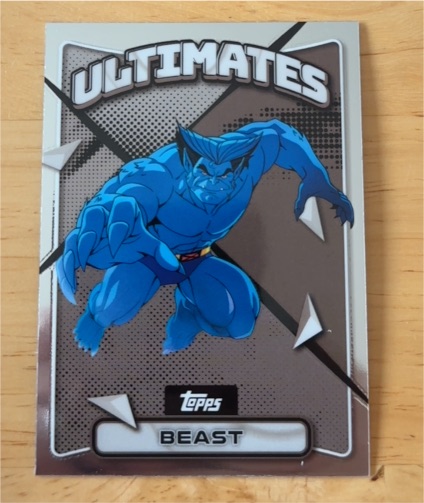 2025 Topps Finest X-Men '97 #58 Beast Ultimates — front