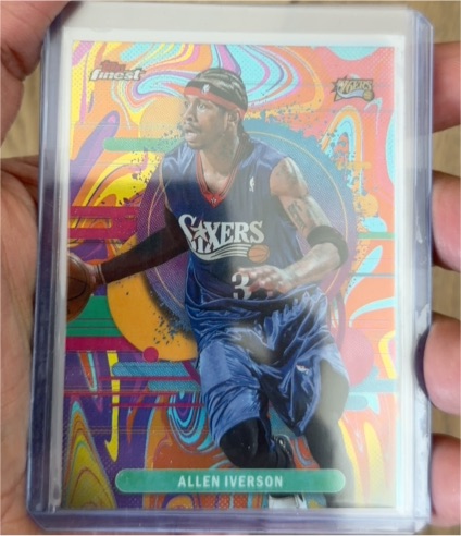 2025-26 Topps Finest #191 Allen Iverson — front