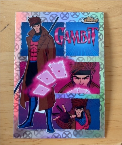 2025 Topps Finest X-Men '97 Remember It #RI-7 Gambit — front
