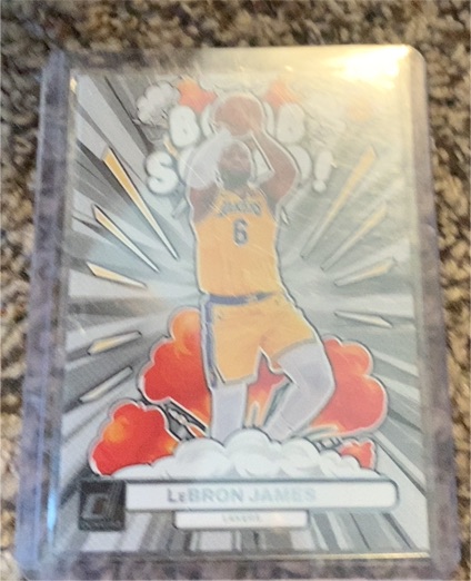2023-24 Donruss #7 LeBron James Bomb Squad — front