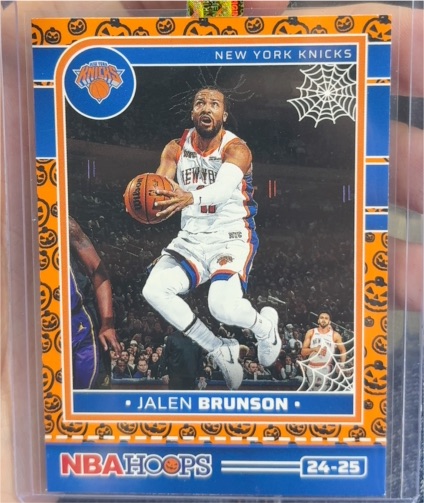 2024-25 Panini Haunted Hoops #74 Jalen Brunson — front
