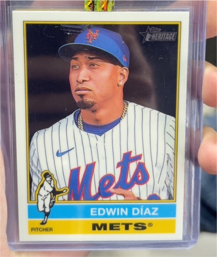 2025 Topps Heritage #243 Edwin Díaz — front