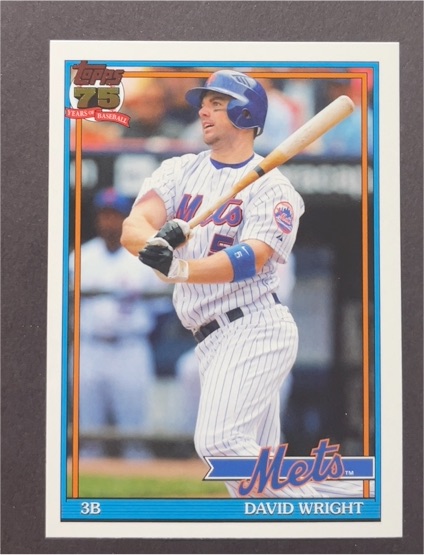 2026 Topps Series 1 #T91-66 David Wright — front