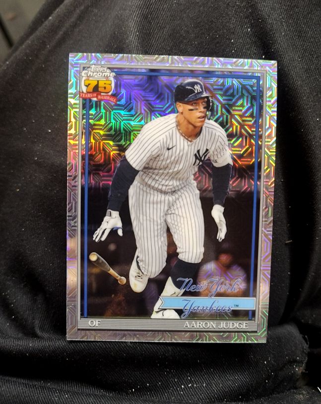 2026 Topps Chrome 75 Years Of Baseball #91C-82 Aaron Judge — front