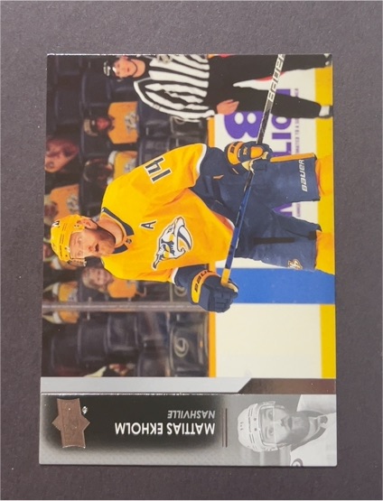 2021-22 Upper Deck #102 Mattias Ekholm — front