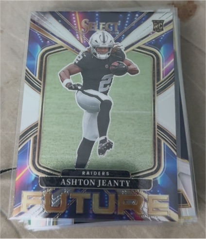 2025 Panini Select #11 Ashton Jeanty Future Rookie — front