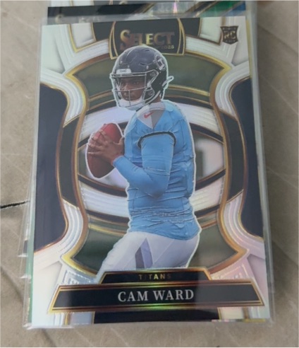 2025 Panini Select #26 Cam Ward — front