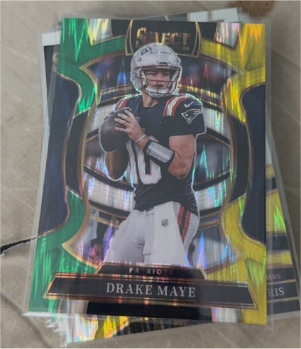 2025 Panini Select #80 Drake Maye — front