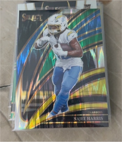 2025 Panini Select #203 Najee Harris Chargers — front