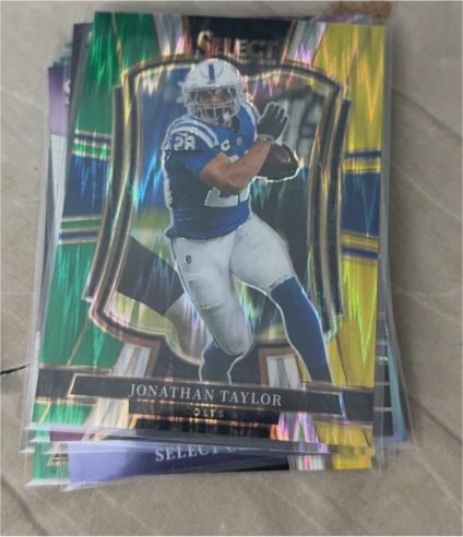 2022 Panini Select #44 Jonathan Taylor — front