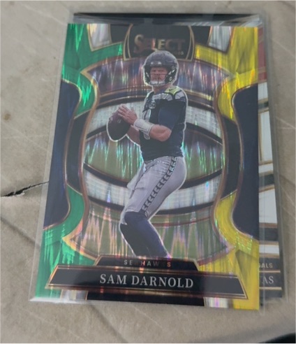 2025 Panini Select #13 Sam Darnold — front