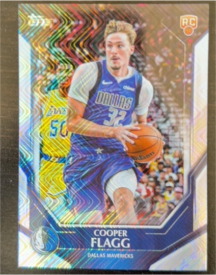 2025-26 Topps Finest #101 Cooper Flagg — front