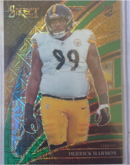 2025 Panini Mosaic #327 Derrick Harmon — front