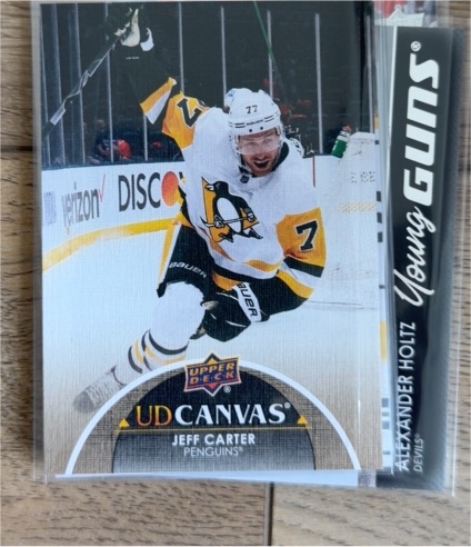 2021-22 Upper Deck UD Canvas #C331 Jeff Carter — front