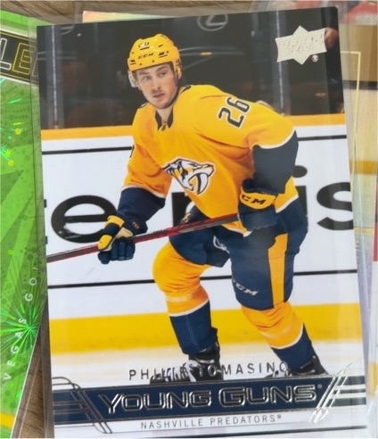 2021-22 Upper Deck Extended Series #T-93 Philip Tomasino Young Guns — front
