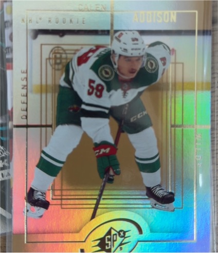 2021-22 Upper Deck Extended Series SPx Retro #SPX-35 Calen Addison — front