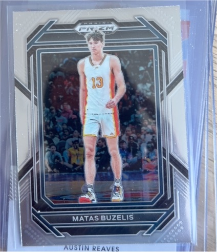 2023 Panini Prizm Draft Picks #13 Matas Buzelis — front