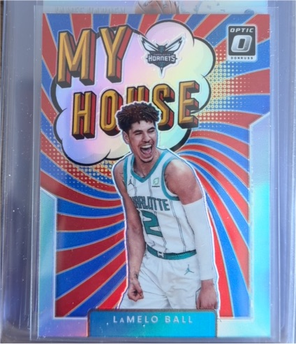 2021-22 Panini Donruss Optic #8 LaMelo Ball My House — front
