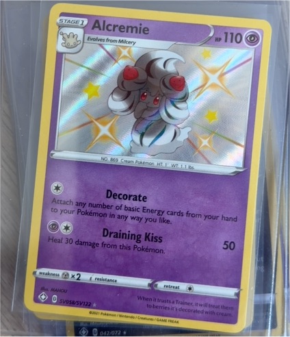 2021 Pokémon Shining Fates #SV058 Alcremie — front