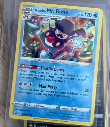 2021 Pokémon SWSH079 Galarian Mr. Rime — front