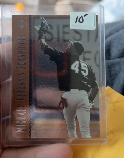 1994 Upper Deck Michael Jordan's Scrapbook #MJ2 Michael Jordan — front