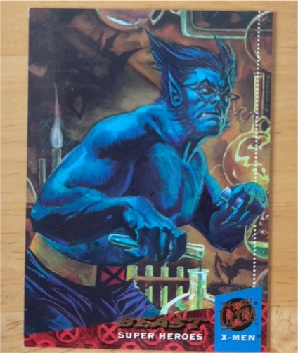 1994 Fleer Ultra X-Men #3 Beast — front