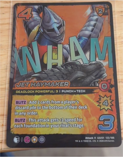 2026 Universus #133 Jet Haymaker — front