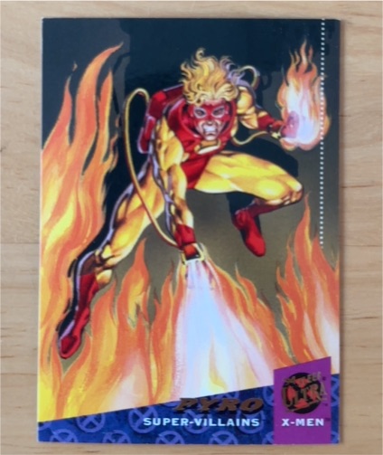 1994 Fleer Ultra X-Men #71 Pyro — front