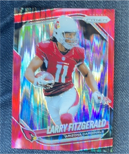 2025 Panini Prizm #299 Larry Fitzgerald — front