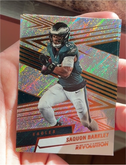 2025 Panini Revolution #4 Saquon Barkley — front