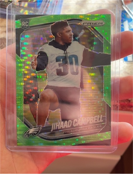 2025 Panini Prizm #334 Jihaad Campbell — front