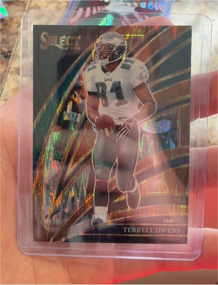 2025 Panini Select #300 Terrell Owens — front