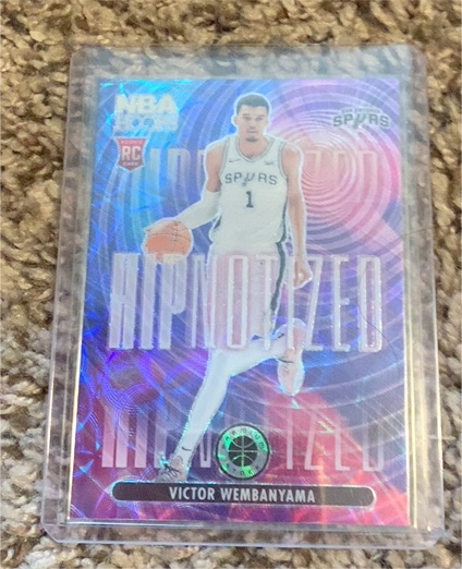 2023-24 Panini Prizm Instant Impact #3 Victor Wembanyama — front