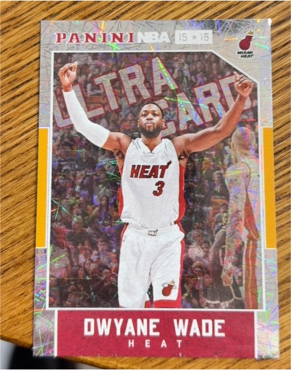 2015-16 Panini NBA International #5 Dwyane Wade Ultra — front